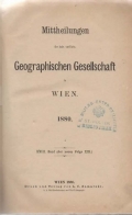 Mittheilungen der kais. kön. Geographischen Gesellschaft in Wien. 1880. XXIII. Band (der neuen Folge XIII.)